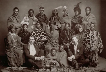 Der Afrikanische Eingeborenenchor, 1891